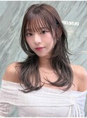 韓国ヘアウルフレイヤーカットハッシュカットハイレイヤー