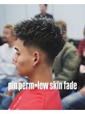 ツイストピンパーマ