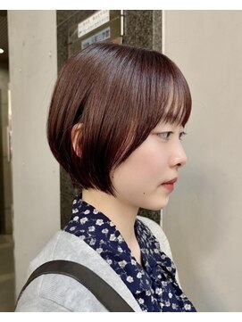 フェイス 石川町 (FACE) ショートボブ×丸み×前髪あり×透明感カラー×横浜