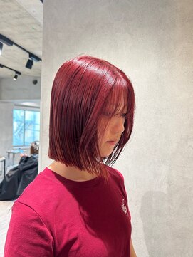 ハイプ(HYPE) 【藤沢/湘南】チェリーレッド/レッドカラー/ボブカット