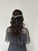 ヘアセットサロン クリアリティ(clarity) サイドおろしハーフアップ