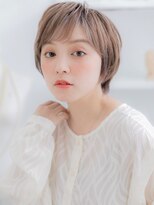 モッズヘア 上尾西口店(mod's hair)&nbsp;ハイライトカラーオン眉小顔こなれショートc6上尾20代30代40代