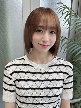 ディーバ 池袋東口(D.I.E.V.A) タッセルボブ×ベージュ