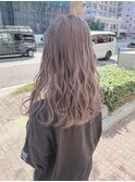 #ミルクティーベージュ#ブリーチカラー