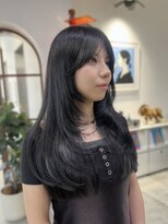 ソピ バイ インビテーション(sopi by invitation)&nbsp;レイヤーカット/ワンカールレイヤー/ブルーブラック/＊