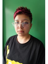 キジ(KIJI)&nbsp;ベリーショート/バズカット/レッド/リアルレッド/バズカット