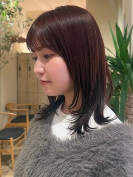 トリッカ シブヤ(TRICCA SHIBUYA) 韓国/髪質改善/レイヤーカット/ミディアム/小顔/透明感カラー