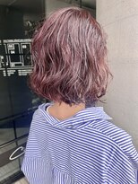 サーカス(circus)&nbsp;大人に似合うbobパーマとピンクカラー☆