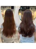 カラ フクオカ(Cara FUKUOKA)&nbsp;ショコラブラウン&レイヤーカット《★福岡透明感カラー★》