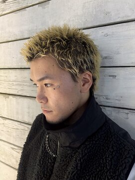 オーシャントーキョー ホワイト 原宿(OCEAN TOKYO WHITE) ハイトーンスパイキーベリーショート