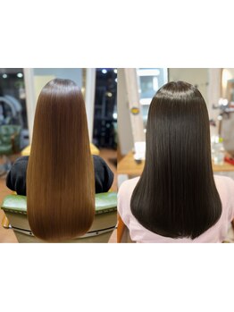 触れた瞬間、違いがわかる。最高の艶と柔らかさを叶える“ワイレア式髪質改善”。
