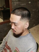 スリーセント 栄(3/cent)&nbsp;ボウズ/ボウズフェード/バズ/バズフェード/フェードカット