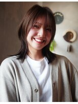 ノン(N.O.N.)&nbsp;オリーブカラー＋レイヤーカット