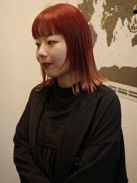 チャプター 問屋町(chapter) ケアブリーチケアカラーレッドオレンジ