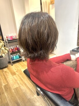 ナチュラルスポット(Natural Spot) ボブ×ゆるふわパーマ