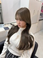 マーシュ 梅田(marshu)&nbsp;初カラーにおすすめ！ブリーチなしダブルカラー×Olive greige♪