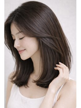 ベルヘアサロン(BeL HAIR SALON)の写真/自然なハイライトで白髪をぼかし、明るくオシャレな髪色を楽しめる♪大人女性の髪のお悩みを解決＊