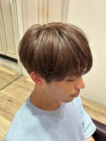 ヘアリゾート粋 ティガ 池袋店(tiga)&nbsp;メンズ/マッシュショート/マロンベージュ