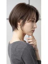 アーツ 茅ヶ崎(arts) ショートカット20代30代40代前髪あり面長丸顔ショートボブ