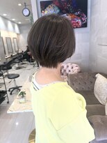 ティーリング 天王町(T ring) "白髪ぼかし"ショートボブ