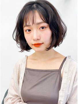 ヘアーブリーズ(hair breeze) 小顔ショートボブパーマ/春カラー/20代30代レイヤーカット