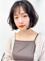 ヘアーブリーズ(hair breeze) 小顔ショートボブパーマ/春カラー/20代30代レイヤーカット