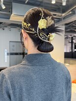 アルバム 新宿(ALBUM SHINJUKU) ロングおくれ毛前髪カットイメチェン_ba588952