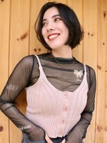 ブゾン(buZon)&nbsp;【buZonブゾン】大人美人ショートボブ×センターパート