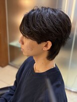 六本木美容室 西麻布店 刈り上げないセンターパート