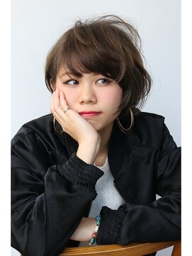 ヘアサロンエムフィス 池袋東口(HAIR SALON M Fe's) 【2016】＜乾かすだけで決まる＞ショートボブ☆