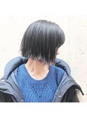 外ハネ無造作カール
