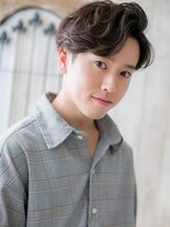 メンズヘア ビーセカンド 草加店(MENS HAIR B-2)&nbsp;ワイルドアップバングでジェントルマンstyle A(草加)(メンズ)