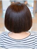 大人可愛いまるみボブ