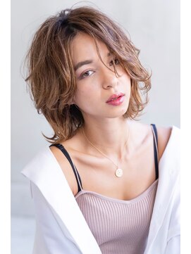 シエナ 渋谷(Siena) siena モカブラウン×大人っぽレイヤー 渋谷