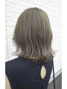 グランヘアー 豊岡店(GRAN HAIR) 【GRANHAIR豊岡店】　オリーブアッシュ　×　外ハネボブ