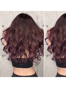 チョビー 銀座(chobii) チョビー銀座桜井ピンク　ラベンダー　イルミナカラー