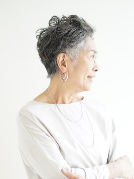 えがお美容室 【えがお美容室】60代にオススメ☆ふんわりショート