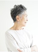 【えがお美容室】60代にオススメ☆ふんわりショート