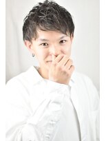 レ ギャルソン 仙台店(Les Garcons)&nbsp;ツーブロックソフトツイスパネープレス束感ショートビジネス