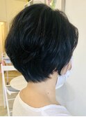 前下がりショートボブ