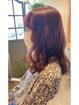 ヘアードレッシングショップ サロ(Hair Dressing Shop Salo) シースルーミディ×ベリーピンク