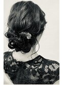 ドレスアップ　ヘアセット