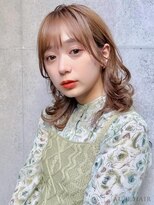 オーブ ヘアー ジーナ 浦和店(AUBE HAIR gina) 20代・30代_ミルクティーベージュ／レイヤーボブ