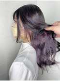 #モテ髪　#インナーカラー　#グレージュ　#透明感カラー