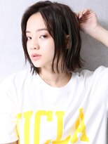 クラッチ 名古屋(CLUTCH)&nbsp;大人可愛い小顔カット美髪ツヤ髪斜めバング小顔レイヤーA9