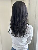 ヘアーデザイン シュシュ(hair design Chou Chou by Yone)&nbsp;暗髪グレージュ/ブルーブラック