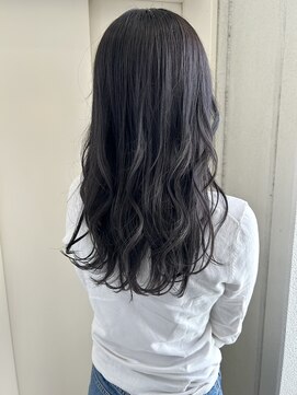 ヘアーデザイン シュシュ(hair design Chou Chou by Yone) 暗髪グレージュ/ブルーブラック