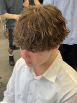 フィフス 渋谷(fifth)&nbsp;メンズマッシュ波巻きスパイラルパーマツイストスパイラルパーマ