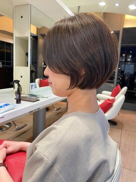 アフロディーテ 銀座(APHRODITE GINZA) 黒髪/グレーベージュ/レイヤーロング/前髪パーマ/銀座