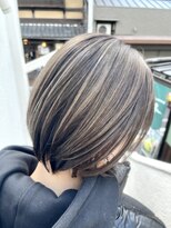 ネイビー(Navy)&nbsp;寒色系カラー×エアタッチ